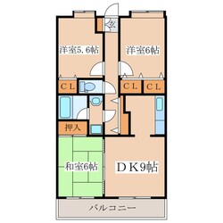 グレースヌーブの物件間取画像